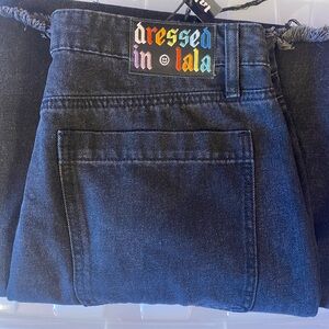 Dressed in LALA Black Denim High Rise Jeans